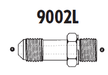 9002L-16-16 Adaptall Carbon Steel -16 Male JIC x -16 Male BSPP Long Adapter