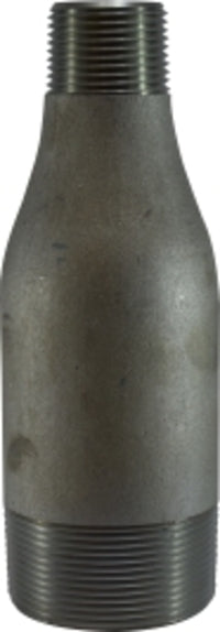 90130 (90-130) Midland Schedule 80 XH Swage Nipple - 4" Male Pipe x 2" Male Pipe - Steel
