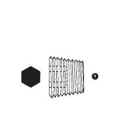9030TCSP-08 Adaptall Carbon Steel -08 BSPT Countersunk Plug