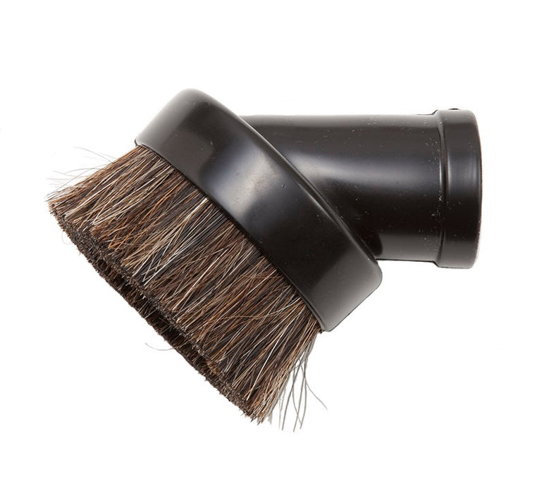 907BLK Flexaust Friction Fit Dust Brush | 3" | PVC | Horsehair Bristles | Black | 32mm