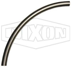 B2SXL24-R150 Dixon Valve Sanitary Polished 90° Sweep Buttweld Elbow with 24" Center Line Radius - 1-1/2" - 316L Stainless Steel