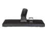 911BLKWW Flexaust Friction Fit Polypropylene Bristle Floor/Rug Combo Tool | 1-1/2" (38mm) | 12" Width | Black