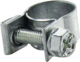 92014 (92-014) Midland Lined Mini Band Clamp - 9mm Width - Clamp Range: .49" to .57" / 12.5mm to 14.5mm - Aluzinc