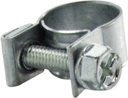92012 (92-012) Midland Lined Mini Band Clamp - 9mm Width - Clamp Range: .41" to .49" / 10.5mm to 12.5mm - Aluzinc