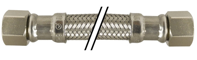 922048 Midland Lavatory / Dishwasher Supply Connector (Lead Free) - 3/8" Compression x 3/8" Compression - 48" Length - Chrome Plated Brass