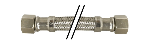922072 Midland Dishwasher Conector (Lead Free) - 3/8" Compression x 3/8" Compression - 72" Length - Chrome Plated Brass