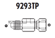 9293TP-08-08 Adaptall Carbon Steel -08 Male JIS x -08 Test Port Swivel Tee