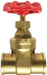 940143LF (940-143LF) Midland Lead Free Gate Valve C x C - 3/4" Solder End x 3/4" Solder End - Brass