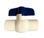 940282 Midland Full Port CPVC Ball Valve - 3/4" Socket Slip x 3/4" Socket Slip - White CPVC