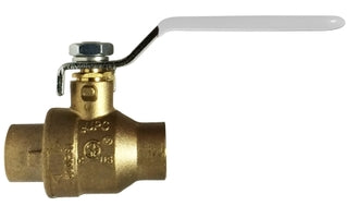 941163LF Midland Lead Free Ball Valve - 1/2" SWT x 1/2" SWT - Brass