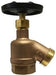 942100 (942-100) Midland Bent Nose Garden Valve - 1/2" Female Pipe Inlet x 1/2" Male GHT Outlet - Brass