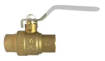 943613LF (943-613LF) Midland Lead Free Ball Valve - 3/4" SWT x 3/4" SWT - Brass