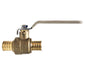 945604LF Midland Lead Free PEX Ball Valve - Union PEX Valve - 1-1/4" PEX x 1-1/4" PEX - Brass