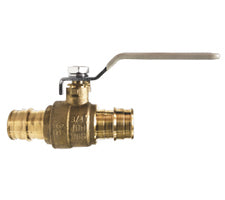 945611LF Midland Lead Free PEX Ball Valve - Union PEX Valve - 1/2" C/E PEX x 1/2" C/E PEX - Brass