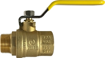 948177 (948-177) Midland Full Port Ball Valve - 2" Male NPT x 2" Female NPT - Brass