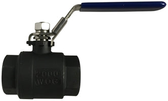 949117 (949-117) Midland Two-Piece Full Port Ball Valve - 2000 PSI - 1-1/2" Female NPT x 1-1/2" Female NPT - Carbon Steel