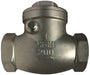 949356 (949-356) Midland Swing Check Valve - 1-1/4" Female Pipe x 1-1/4" Female Pipe - 316 Stainless Steel