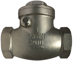 949354 (949-354) Midland Swing Check Valve - 3/4" Female Pipe x 3/4" Female Pipe - 316 Stainless Steel