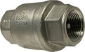 949408 (949-408) Midland In Line Check Valve - High Capacity - 2" Female NPT x 2" Female NPT - Stainless Steel