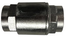 949442 (949-442) Midland Two-Piece Barrel Type Spring Check Valve - 3/8" Female NPT x 3/8" Female NPT - Stainless Steel