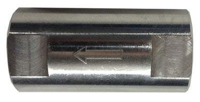 949451 (949-451) Midland Spring Check Valve - 1/4" Female Pipe x 1/4" Female Pipe - 316 Stainless Steel