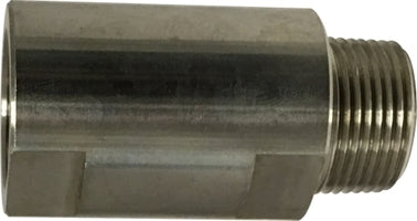 949473 (949-473) Midland Spring Check Valve - 1/2" Male Pipe x 1/2" Female Pipe - 316 Stainless Steel