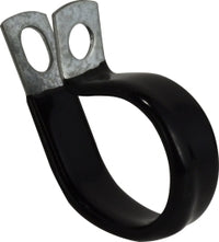 Made In USA - 10 Pack 3/4" Galvanized Vinyl Coated Clamps For Tubing/Wiring