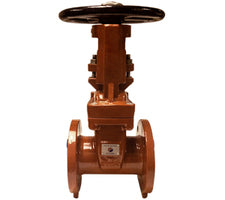 9610F12 Midland OS &Y Resilient Seated Gate Valve - 12" Flanged Ends - Ductile Iron
