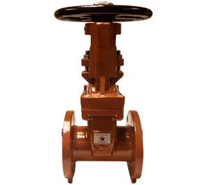 9610NYCF4 Midland No Tap NY and Chicago Gate Valve - 4" Flanged Ends - Ductile Iron