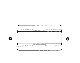 9643-04-16x1.5 Adaptall Carbon Steel -04 Female NPT x 16mm Female Metric Solid Adapter
