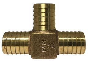 973966LF Midland Lead Free Insert Tee Fitting - 1" Insert x 1" Insert x 1" Insert - Bronze