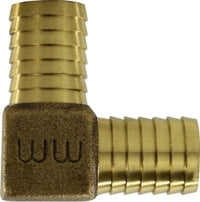 973975 (973-975) Midland 90° Elbow Insert Fitting - 3/4" Hose Barb x 3/4" Hose Barb - Bronze