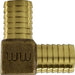 973979 (973-979) Midland 90° Elbow Insert Fitting - 1-1/2" Hose Barb x 1-1/2" Hose Barb - Bronze