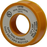 982125 (982-125) Midland Yellow Gas Line Tape - 1/2" Wide - 260" Length