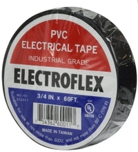 982140 Midland Black PVC Electric Tape - 3/4" Wide - 60" Length