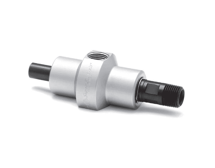 9SS8PBMP50XFP50-ML-U-KEYWAY by Super Swivel | 23152 | Automatic Car Wash Swivel | 1/2-14 Male Pipe NPTF x 1/2-14 Female Pipe NPTF | 90° Elbow