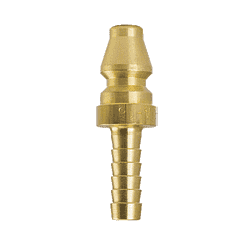 A-16 ZSi-Foster Quick Disconnect A70 Series 1/4" Plug - 1/4" ID - Hose Stem - Brass