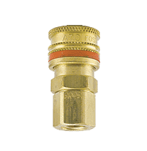 BLA-3203 ZSi-Foster Quick Disconnect A70 Series 1/4" Standard Socket - 3/8" FPT - Ball Lock, Brass