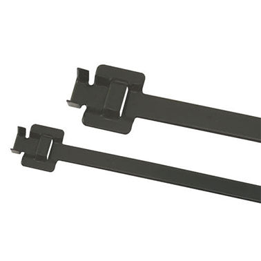AE3138 by Band-It | Reusable AE Tie | 3/8" Width | 12" Length | 0.045" Thickness | PPA 571 Coated | 316 Stainless Steel |100/Bag