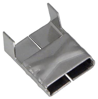 L15599 by Band-It | Stainless Steel Clip | 5/8" Width | 200/300 Stainless Steel | 100/Box