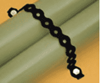 AE4769 by Band-It | All Purpose Band | 3/4" Width | 0.050" Thickness | PPA571 Coated | 316 Stainless Steel | 82.5ft/Roll