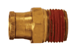 AQ68DOT4x6 Dixon Brass CA360 D.O.T. Push-In Fitting - Male Connector - 1/4" Tube OD x 3/8" Male NPT (Pack of 5)
