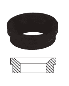AWR4 Dixon Air King 2 Lug Rubber Washer - Pack of 50