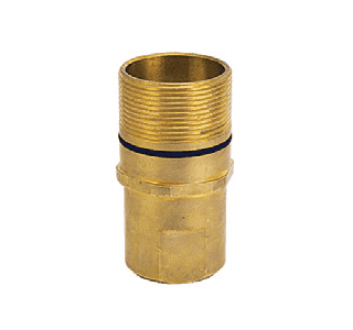B-6115-12 ZSi-Foster Quick Disconnect FWN Series Plug - 3/4" - NPTF Thread: 3/4-14 - with Flange