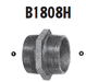 B1808H-16-16 Adaptall Malleable Iron -16 Male BSPT x -16 Male BSPT Adapter 