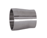 B19WX-R300 Dixon 316L Stainless Steel Sanitary Tube OD Weld x Schedule 10S Weld Pipe Size Adapter - 3" Pipe Size