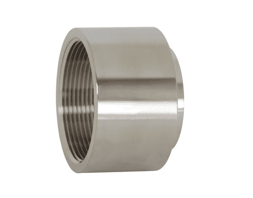 B22WB-G300 Dixon 304 Stainless Steel Sanitary Female NPT x Weld End Adapter - 3" Tube OD