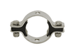 B24RPH-G150 Dixon 304 Stainless Steel Sanitary Round Tube Hanger with Nitrile Inserts - 1-1/2" Tube OD