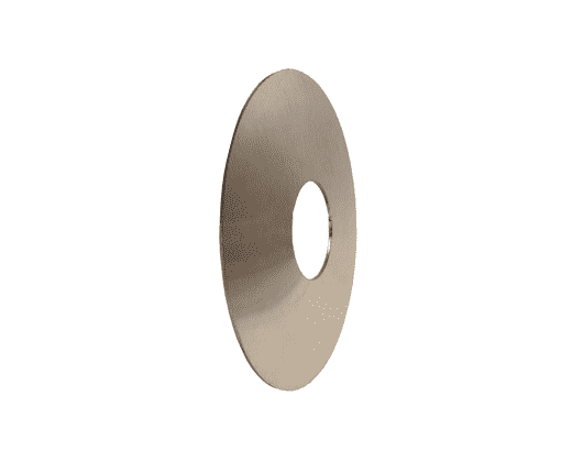 B25-G300600 Dixon 304 Stainless Steel Sanitary Wall Flange - 3" Tube OD - 6.00 Flange OD