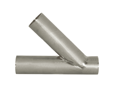 B28WA-R100U Dixon 316L Stainless Steel Sanitary Unpolished Weld Lateral - 1" Tube OD